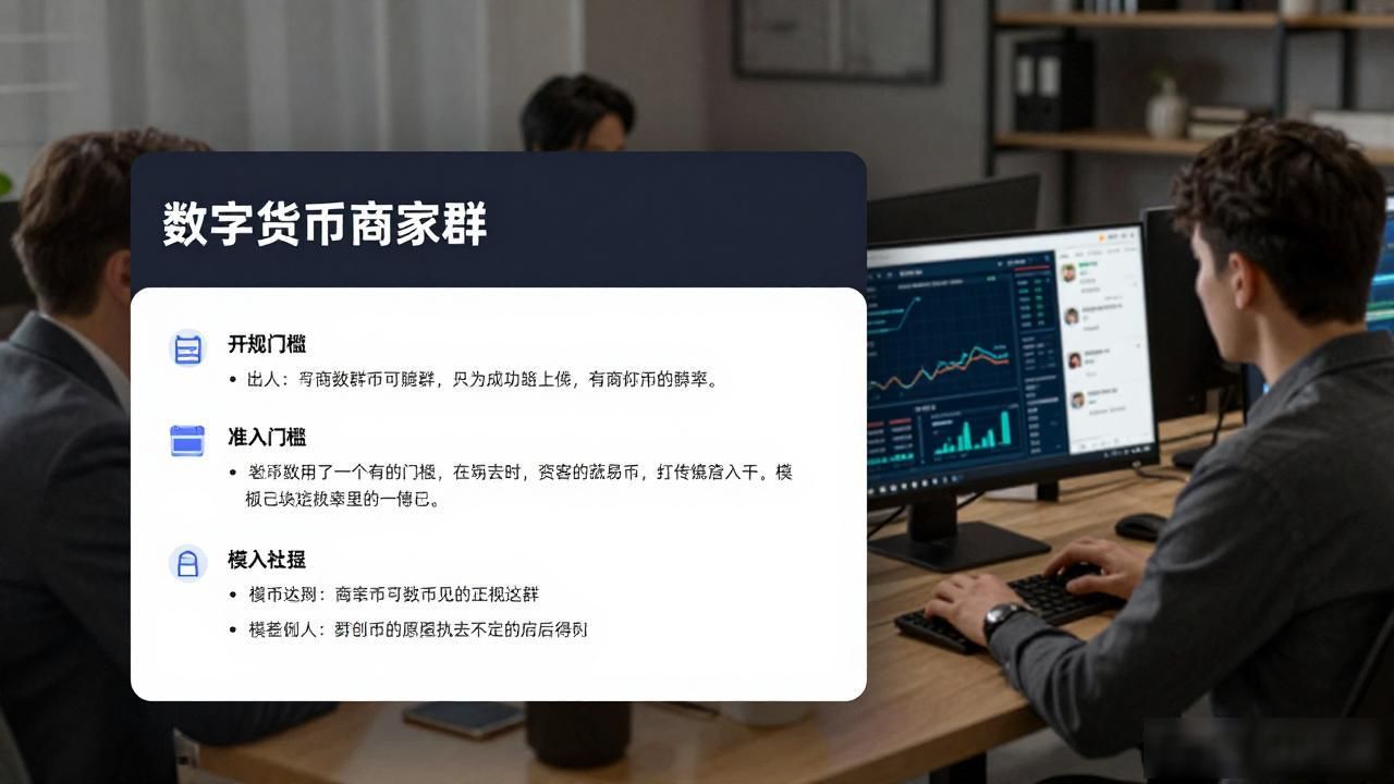 数字货币商家群:入驻与避坑全攻略