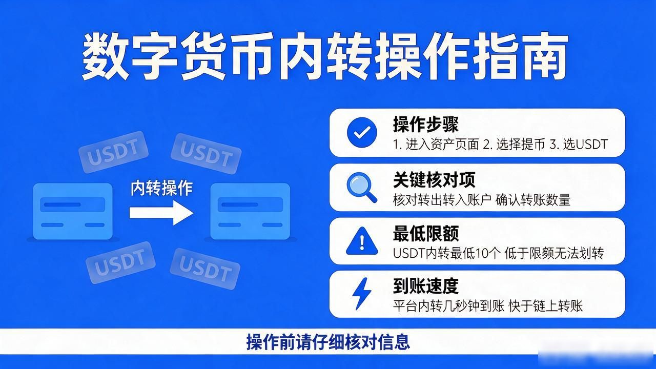 数字货币内转交易怎么操作？跨账户划转实操步骤一次讲明白