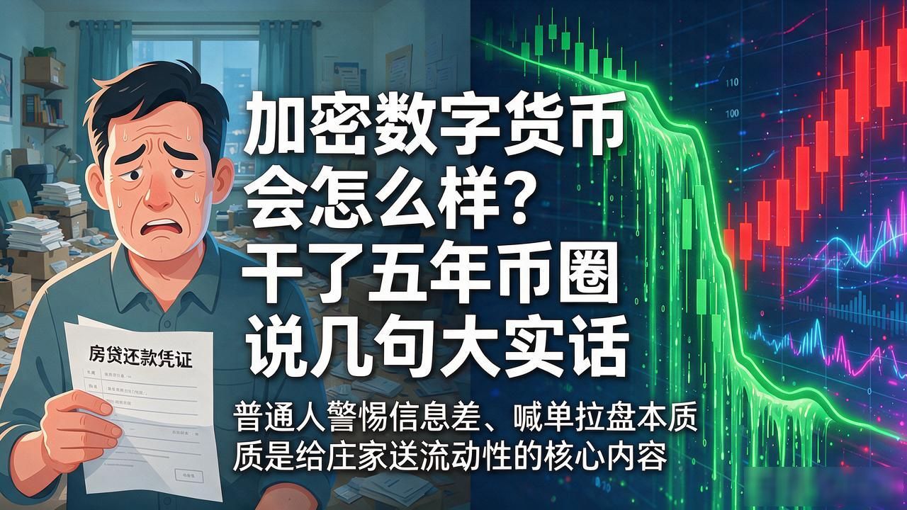 加密数字货币会怎么样？干了五年币圈说几句大实话
