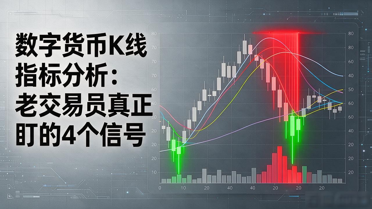 数字货币K线指标分析：老交易员真正盯的4个信号