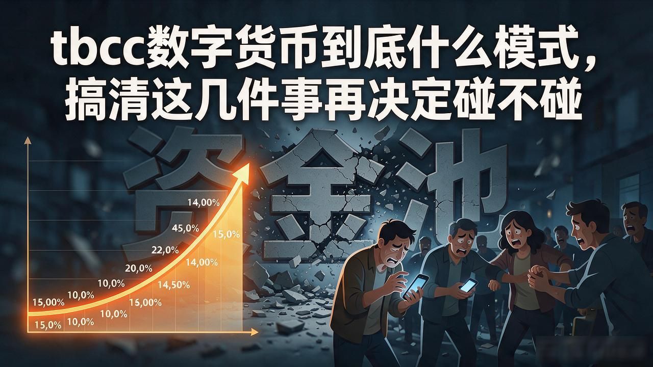 tbcc数字货币到底什么模式，搞清这几件事再决定碰不碰