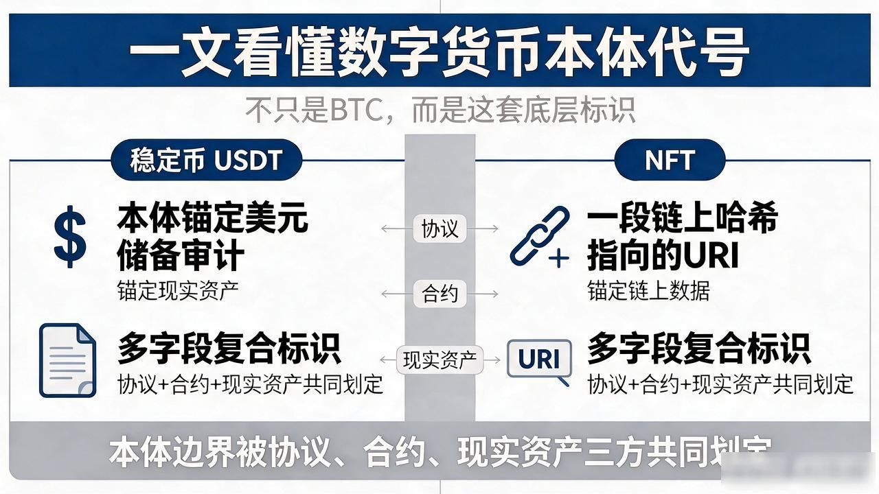 一文看懂数字货币本体代号：不只是BTC，而是这套底层标识