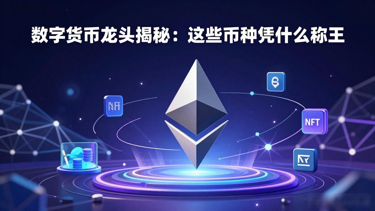 数字货币龙头揭秘：这些币种凭什么称王