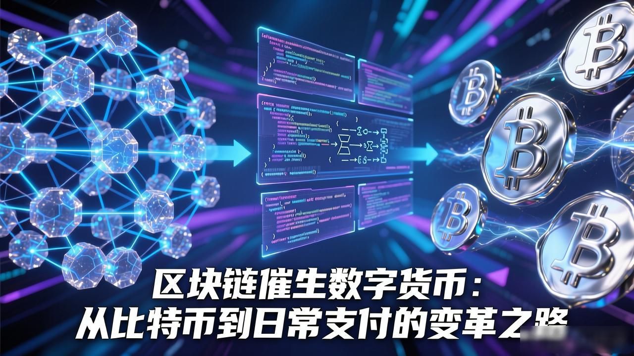 区块链催生数字货币：从比特币到日常支付的变革之路