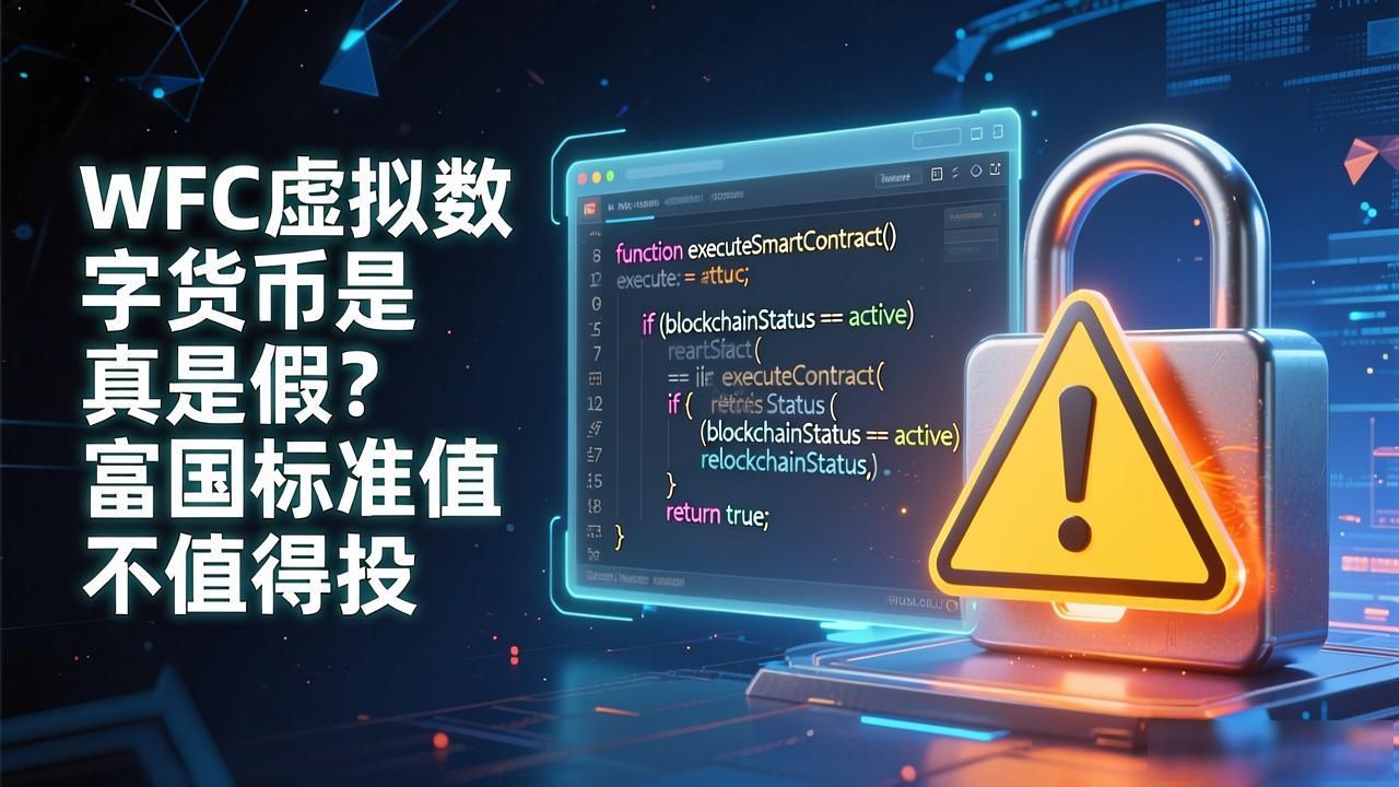WFC虚拟数字货币是真是假？富国标准值不值得投