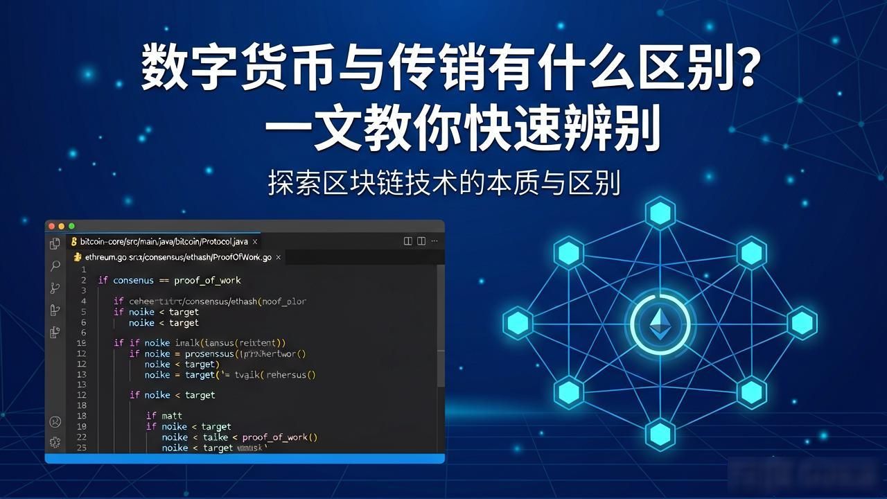 数字货币与传销有什么区别？一文教你快速辨别
