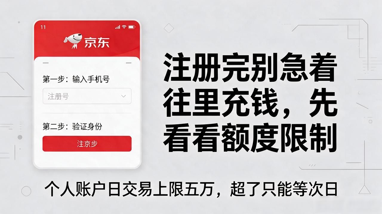 京东数字货币怎么注册？跟着这几步就搞定