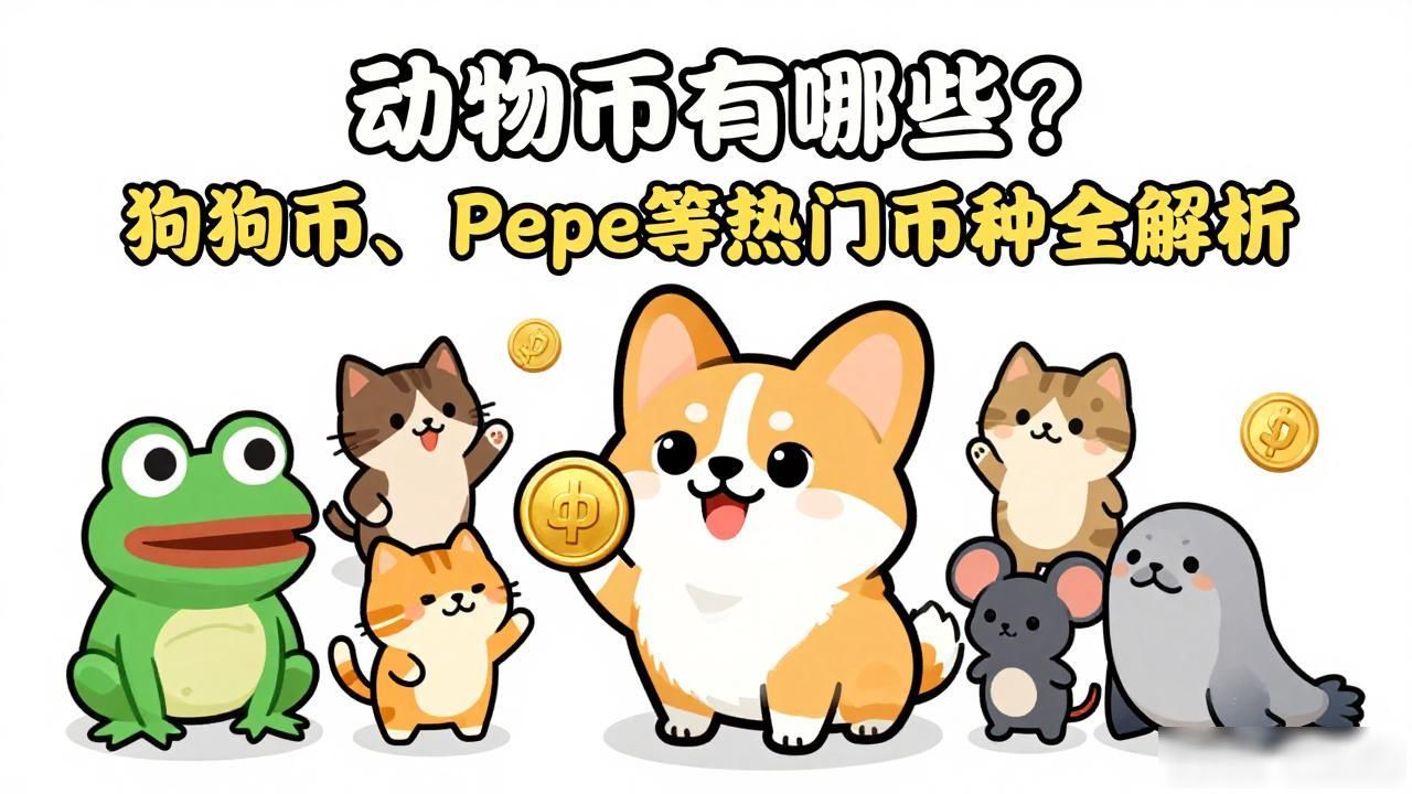 动物币有哪些？狗狗币、Pepe等热门币种全解析