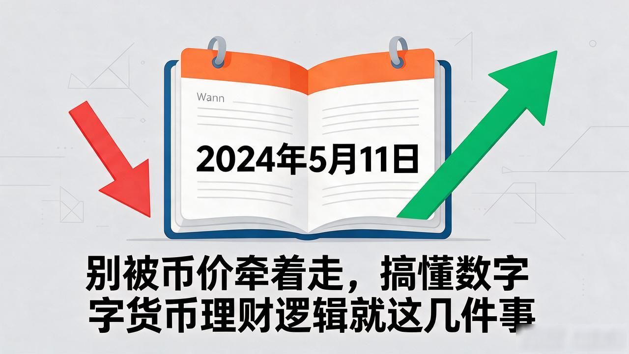 别被币价牵着走，搞懂数字货币理财逻辑就这几件事