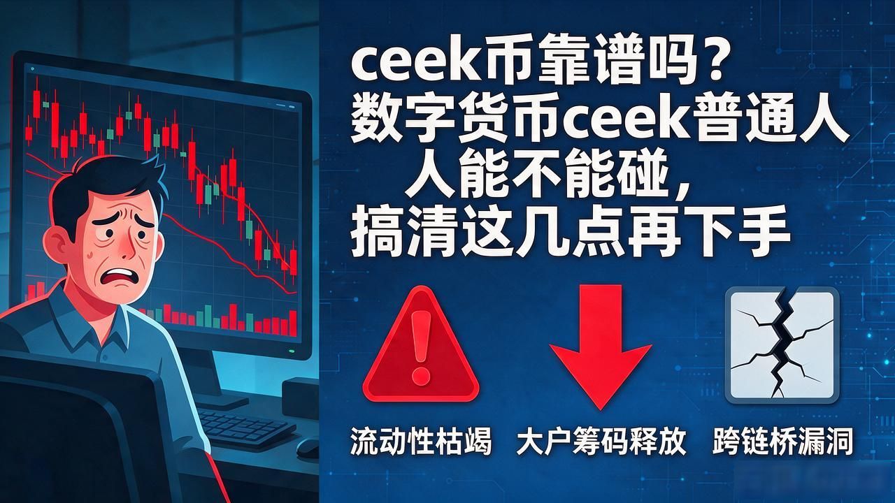 ceek币靠谱吗？数字货币ceek普通人能不能碰，搞清这几点再下手