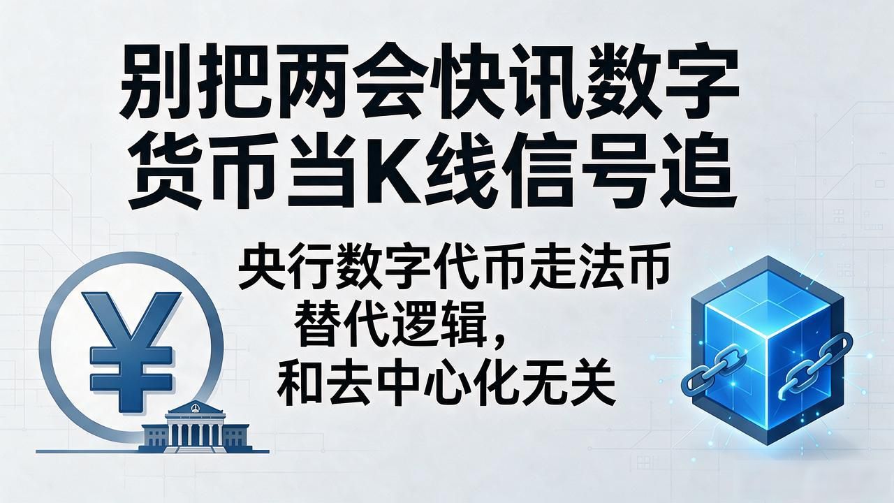今年两会快讯中数字货币新动向，咱们普通人最该盯住这三点