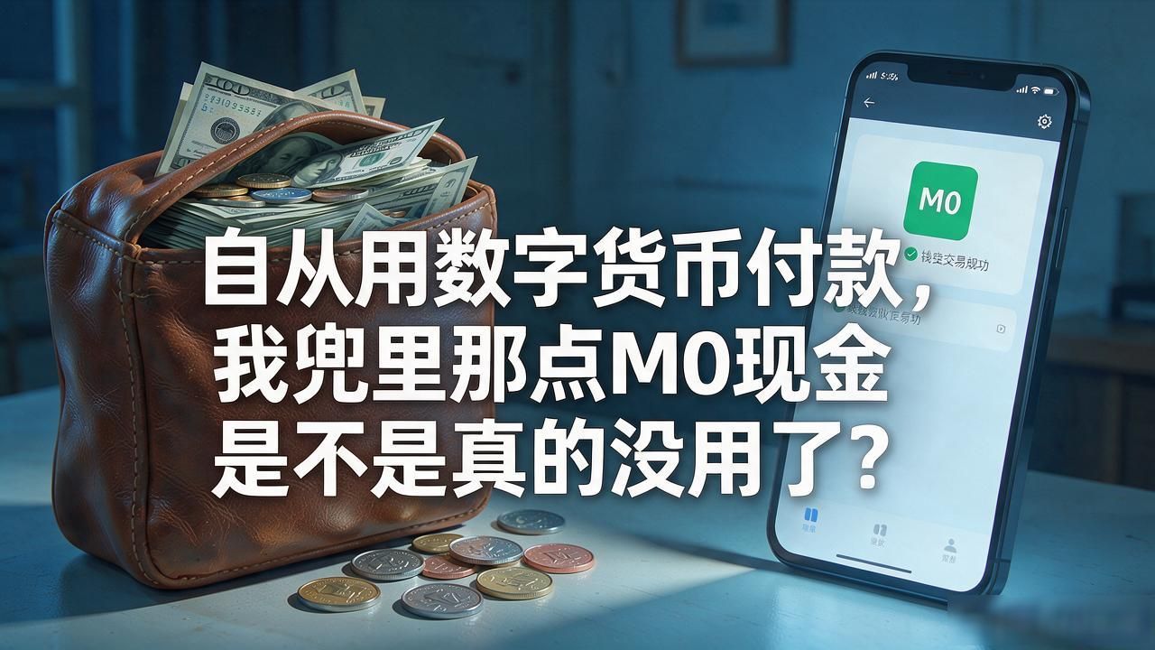 自从用数字货币付款，我兜里那点M0现金是不是真的没用了