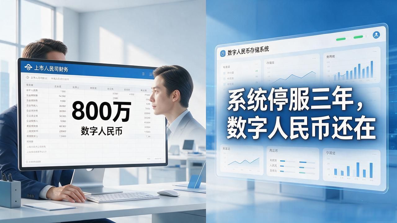 央行数字货币长期保存怎么做？普通人和企业手里的数字钱能放多久