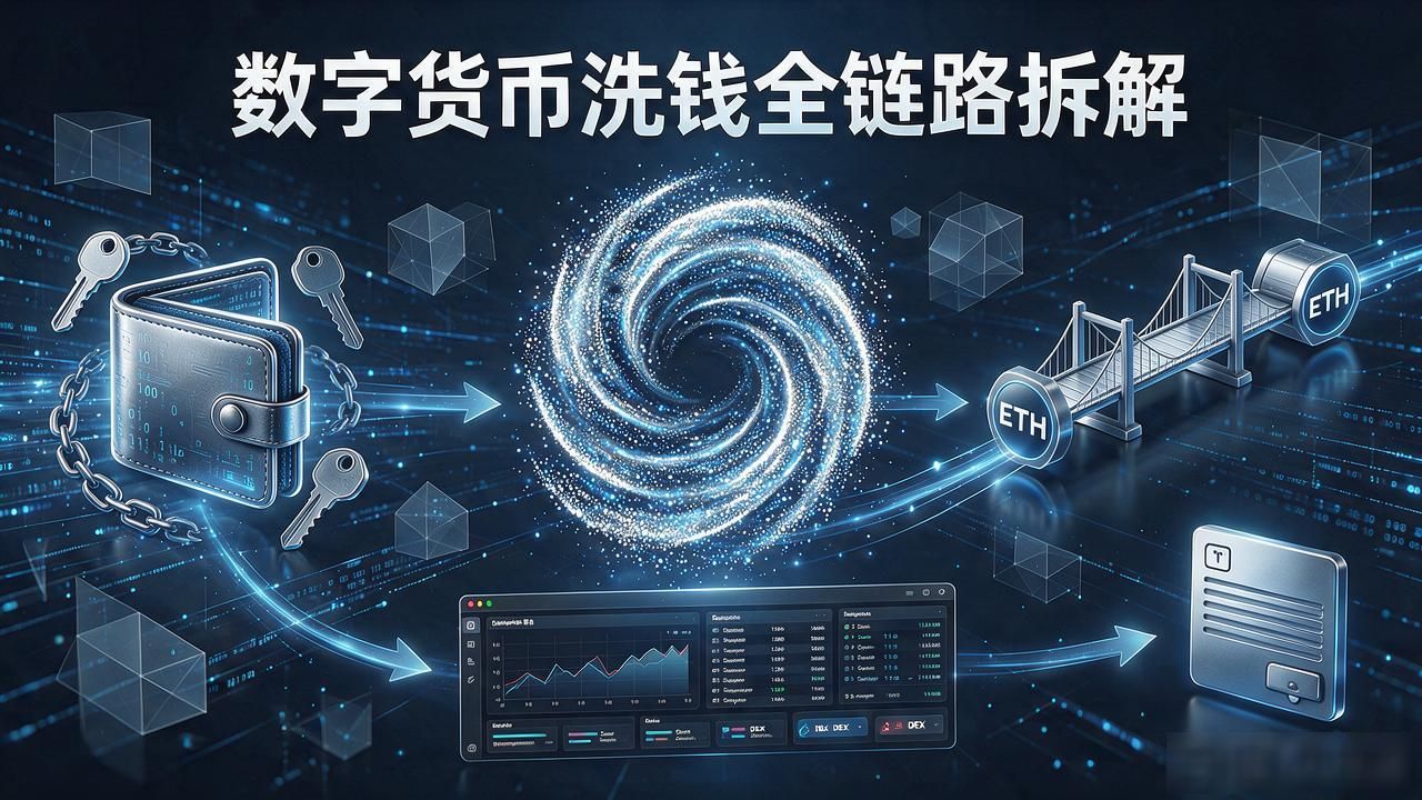 数字货币洗钱全链路拆解，混币器到底怎么把脏钱洗白
