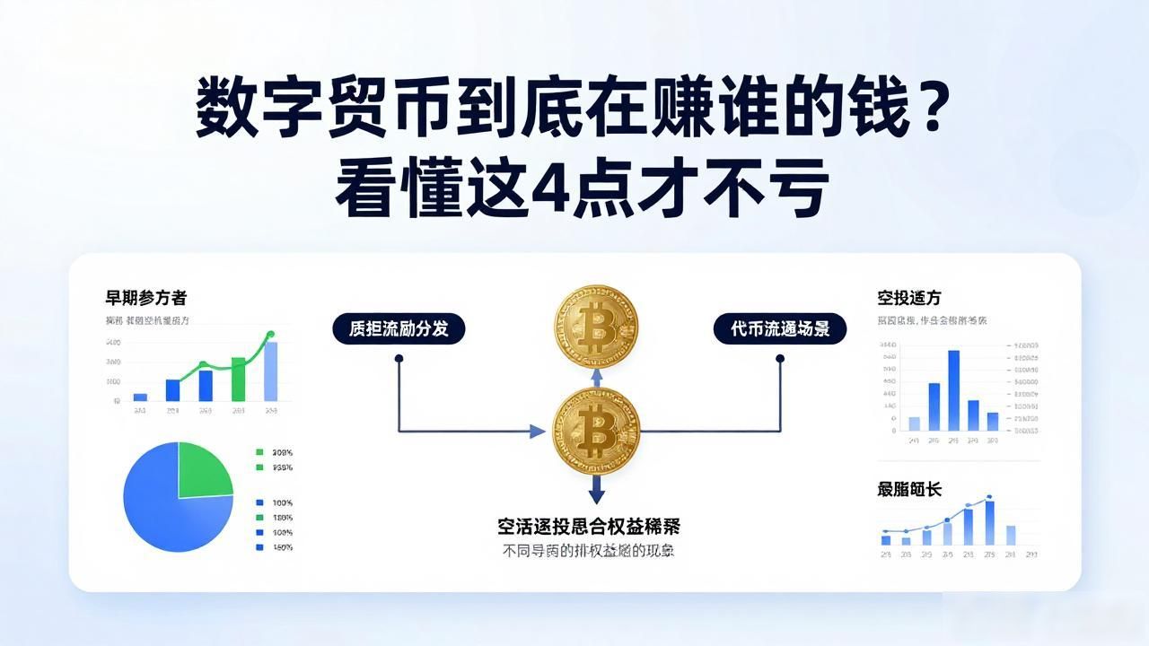 数字货币到底在赚谁的钱?看懂这4点才不亏