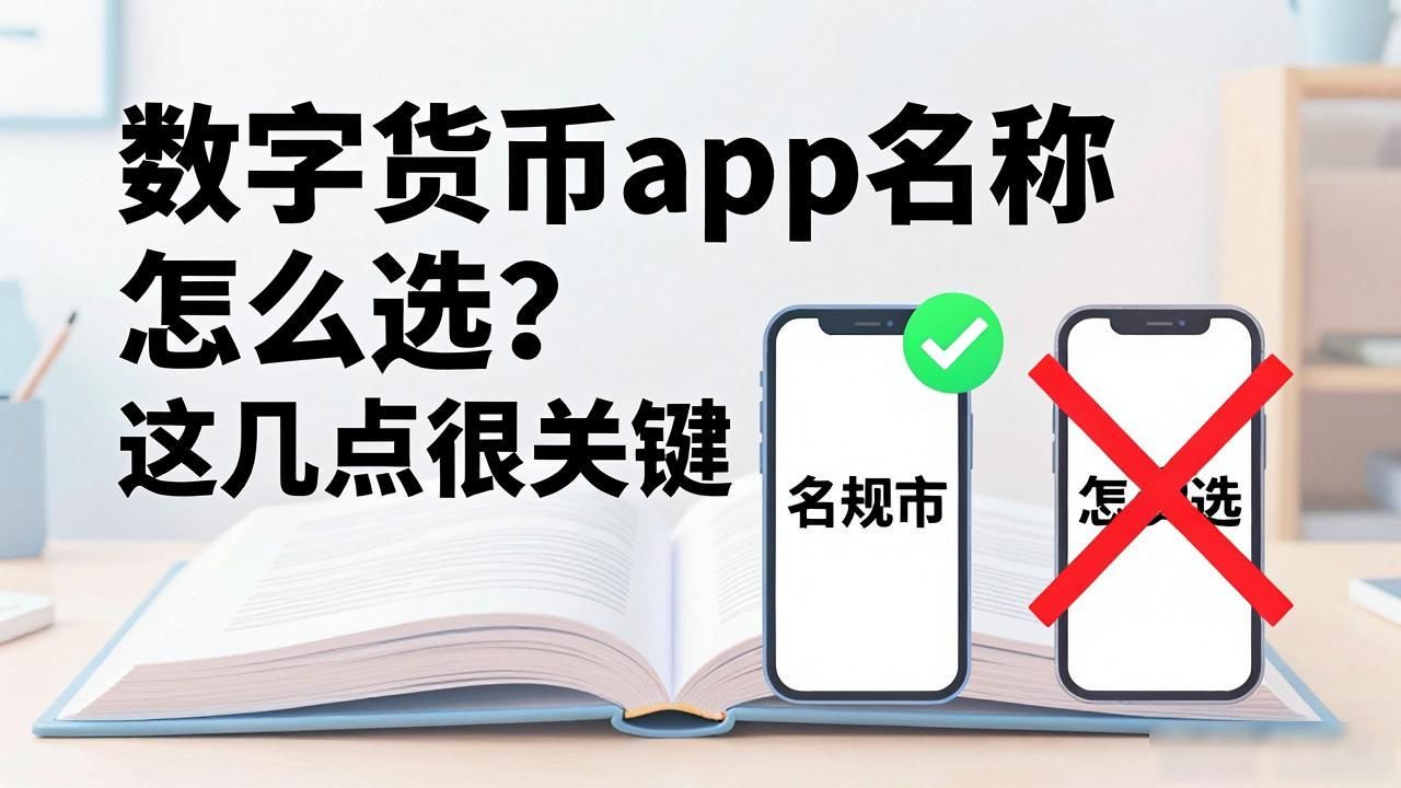 数字货币app名称怎么选？这几点很关键