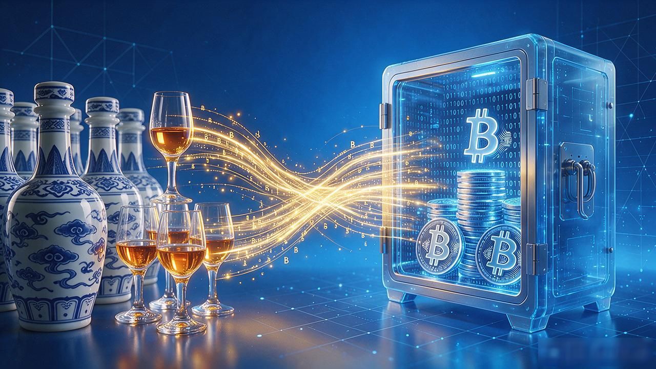 白酒遇上数字货币，传统行业的新玩法你了解吗？