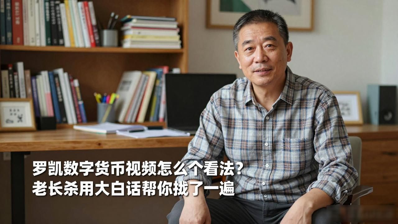 罗凯数字货币视频怎么个看法？老韭菜用大白话帮你捋了一遍