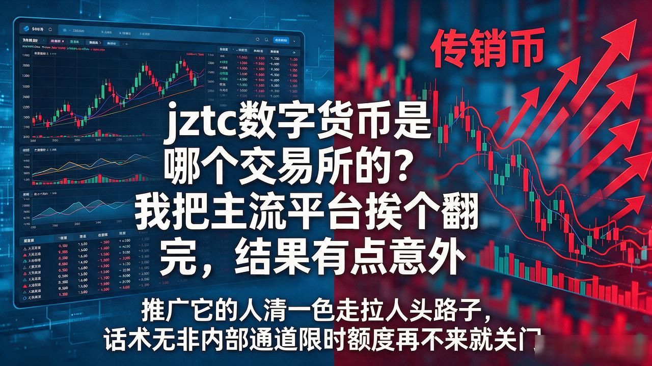 jztc数字货币是哪个交易所的？我把主流平台挨个翻完，结果有点意外