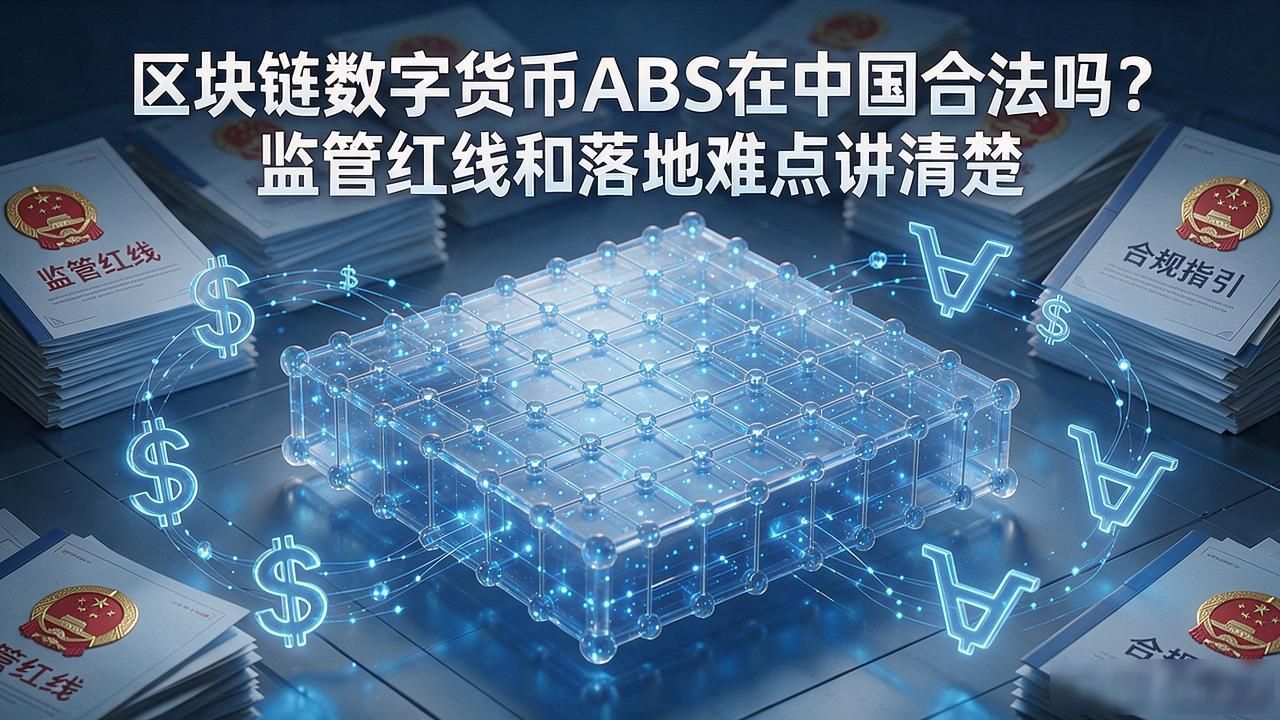 区块链数字货币ABS在中国合法吗？监管红线和落地难点讲清楚