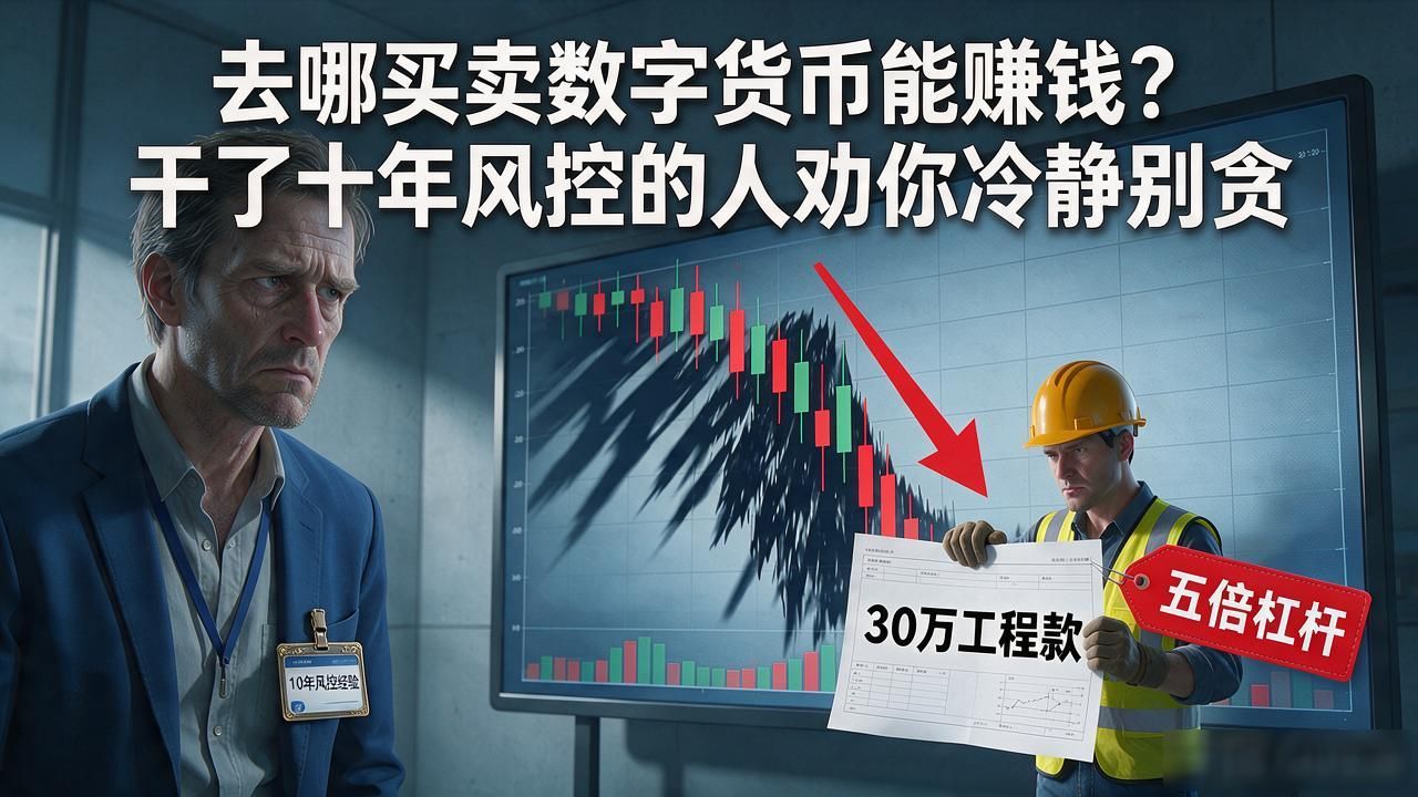 去哪买卖数字货币能赚钱？干了十年风控的人劝你冷静别贪