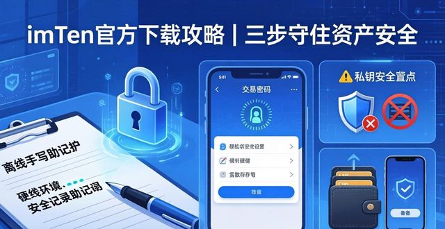 imToken官方下载攻略｜三步守住资产安全
