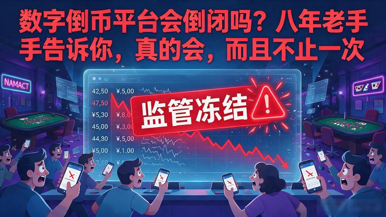 数字货币平台会倒闭吗？八年老手告诉你，真的会，而且不止一次