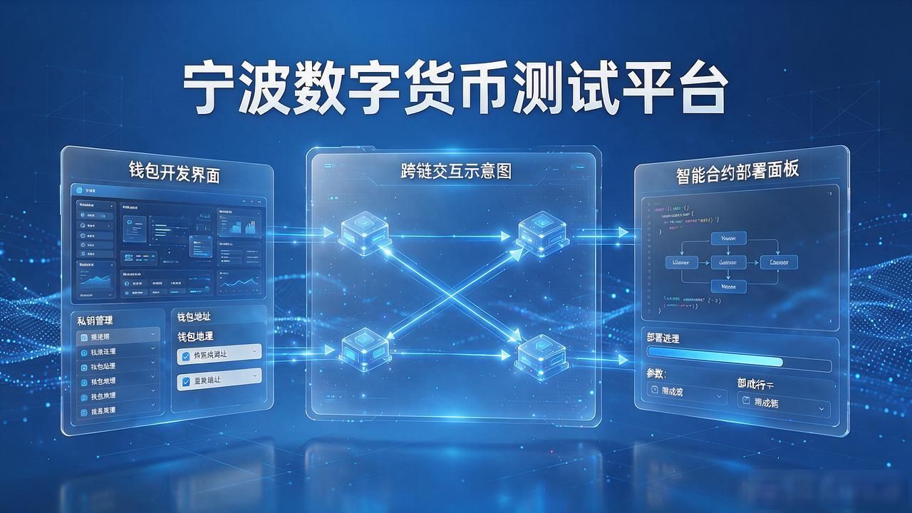 宁波数字货币测试平台：金融科技落地新阵地