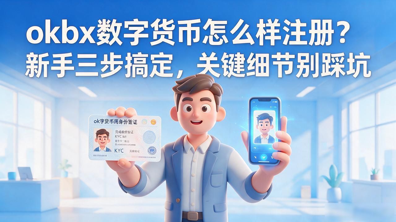okbx数字货币怎么样注册？新手三步搞定，关键细节别踩坑