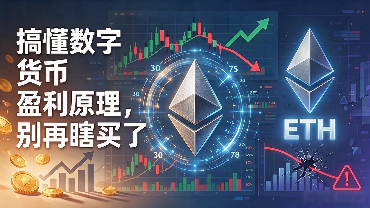 搞懂数字货币盈利原理，别再瞎买了