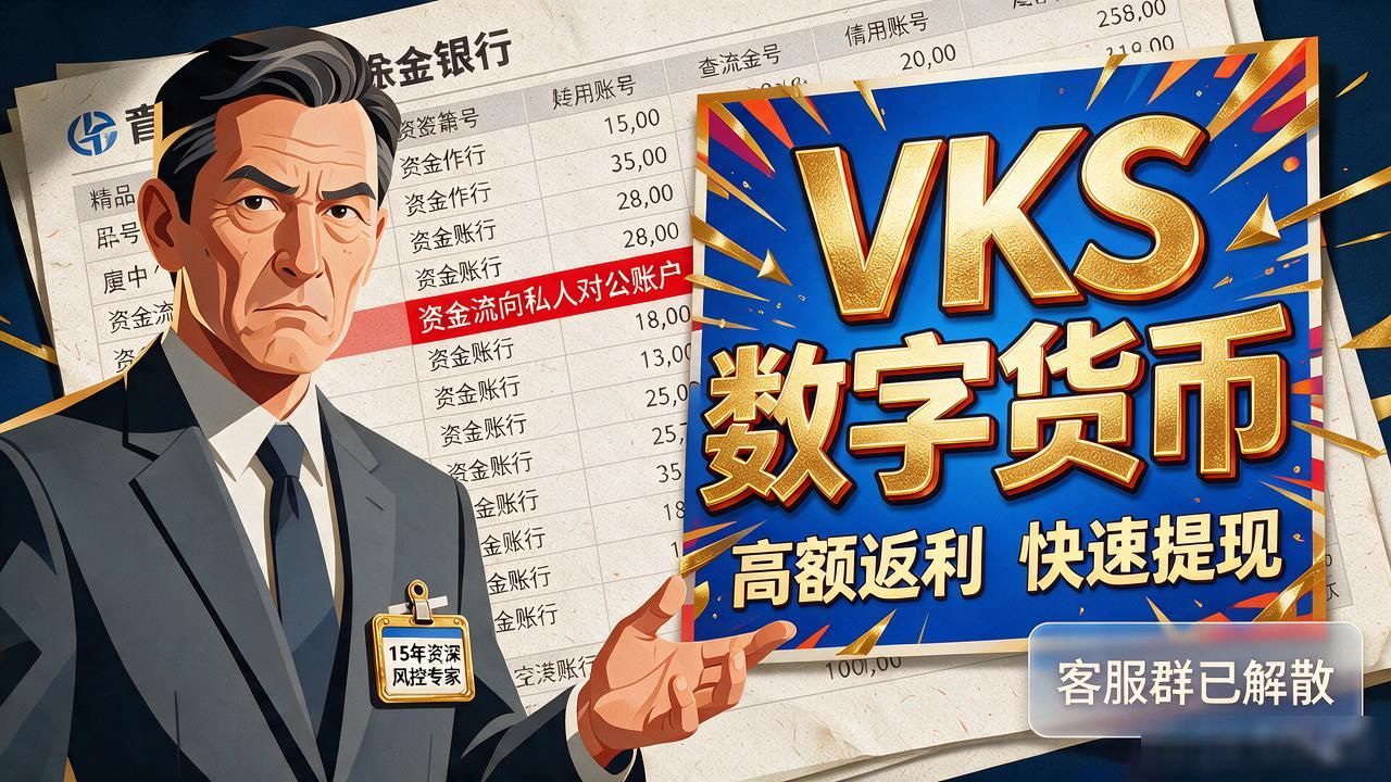 vks数字货币是真是假？干了十五年风控的我劝你别往坑里跳
