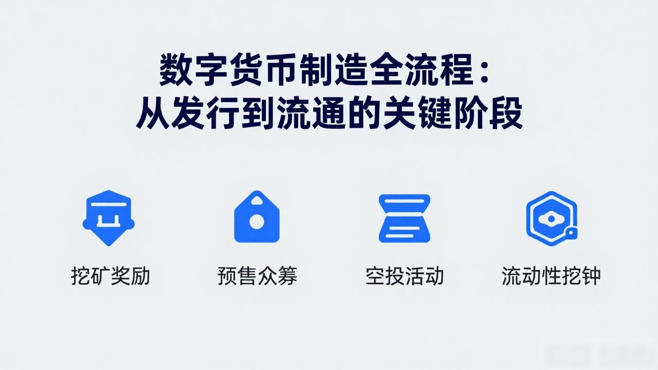 数字货币制造全流程:从发行到流通的关键阶段