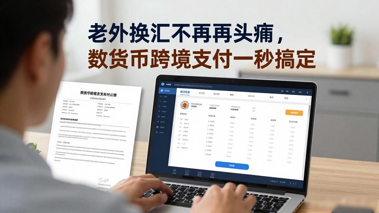 老外换汇不再头疼，数字货币跨境支付一秒搞定