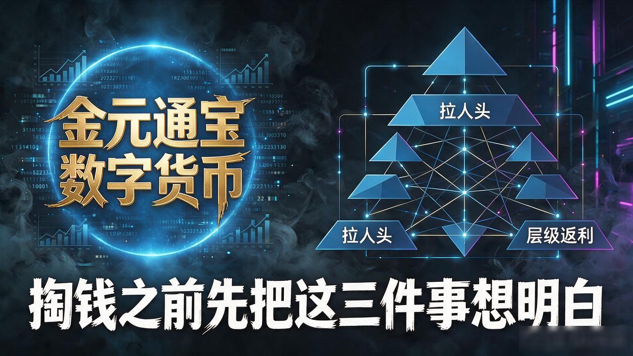 金元通宝数字货币靠谱吗？掏钱之前先把这三件事想明白